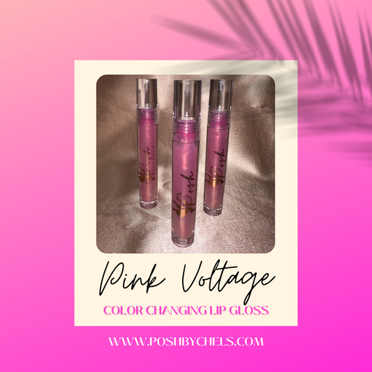 Pink Voltage Color Changing Lip Gloss